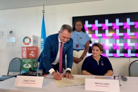 A Aliança HeForShe atua junto à sociedade e instituições públicas e privadas em um esforço para transformar masculinidades patriarcais, financiar ações de mobilização e viabilizar ações de inclusão nos diversos setores sociais. Foto: Catiana de Medeiros/Conab