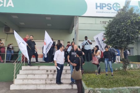 Trabalhadores paralisam emergência no HPS de Canoas para exigir salários e direitos atrasados